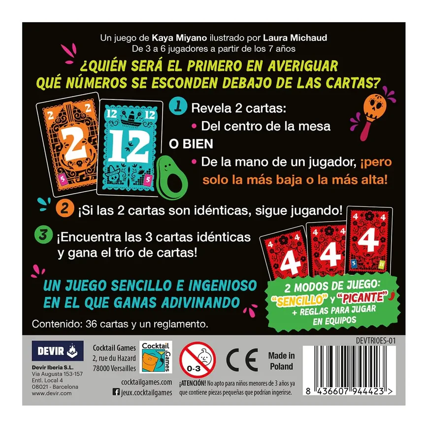 Trio Devir (Español) - Imagen 3